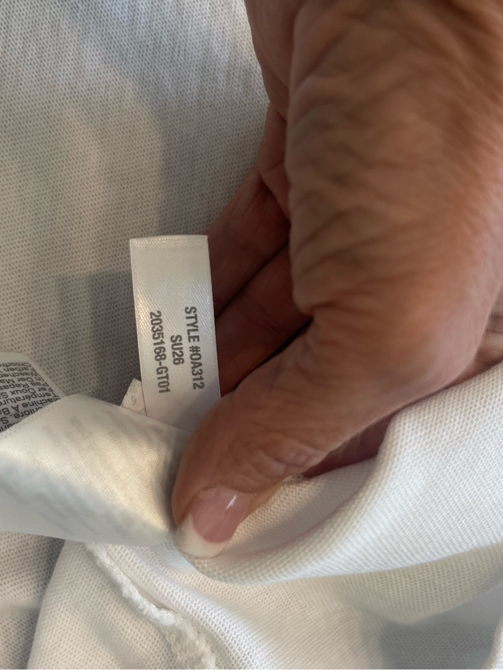 Madewell NWT Relaxed Crewneck Graphic 64 Tee in White And lavender/blue OA312 - Picture 10 of 10